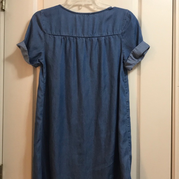 Lucky Brand denim style shift dress size XS - Picture 6 of 8
